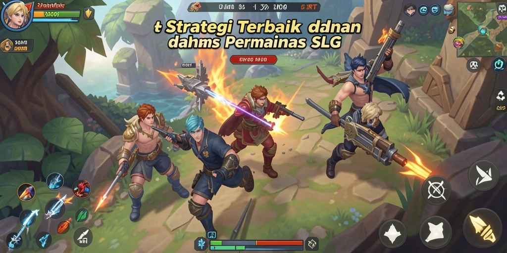 Tampilan gameplay menarik dari 5RT dengan elemen strategi mendalam.