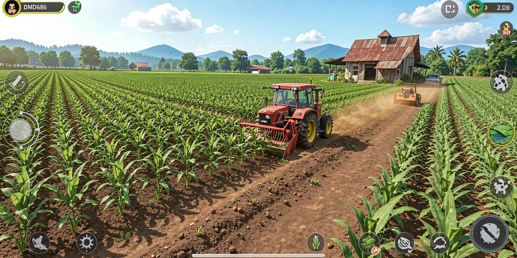 Gambaran gameplay seru dari DMD686 yang membuat penggunanya betah.