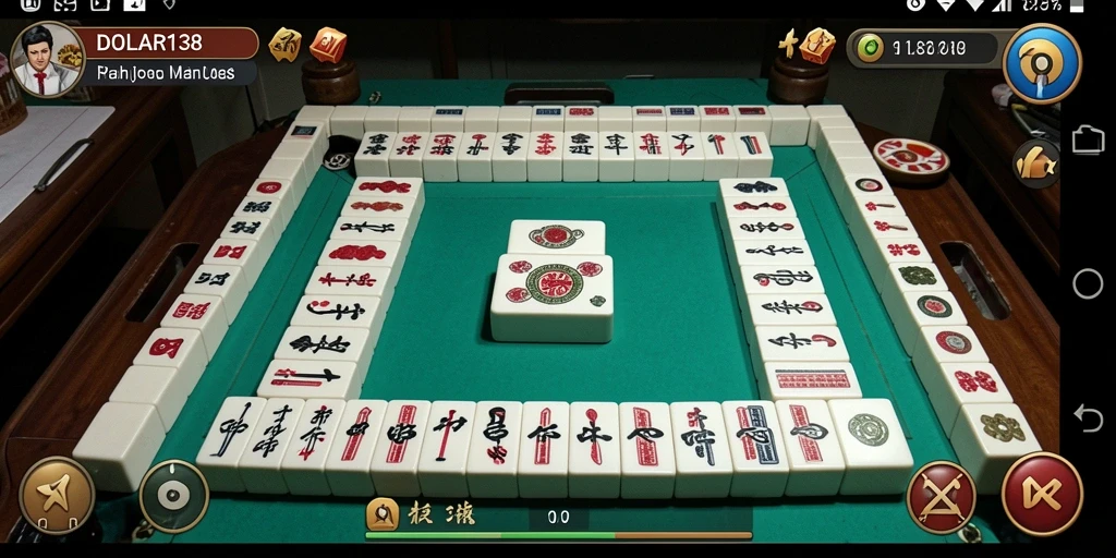 Tampilan gameplay DOLAR138 yang seru dengan grafis Mahjong yang menawan.