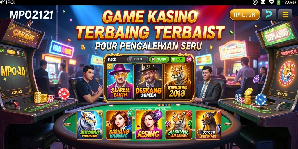 Tampilan gameplay menarik di MPO2121 yang memikat para pemain Kasino.
