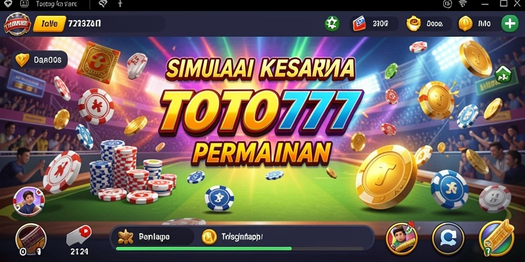 Tampilan gameplay TOTO777 yang menarik dan interaktif.